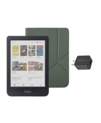 Clara Colour eReader with Misty SleepCover Case and AC Bundle