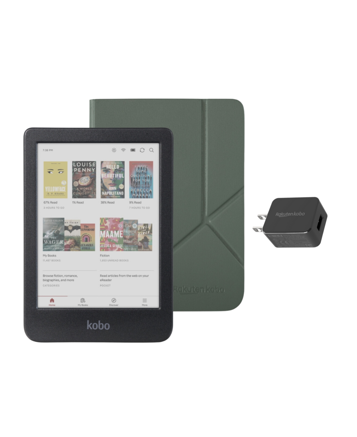 Kobo Clara Colour 6" 16GB E-Reader - Misty green