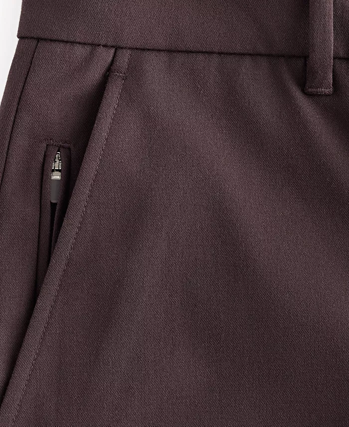 Men's Modern Fit Straight Leg Dress Pants - thumbnail 7