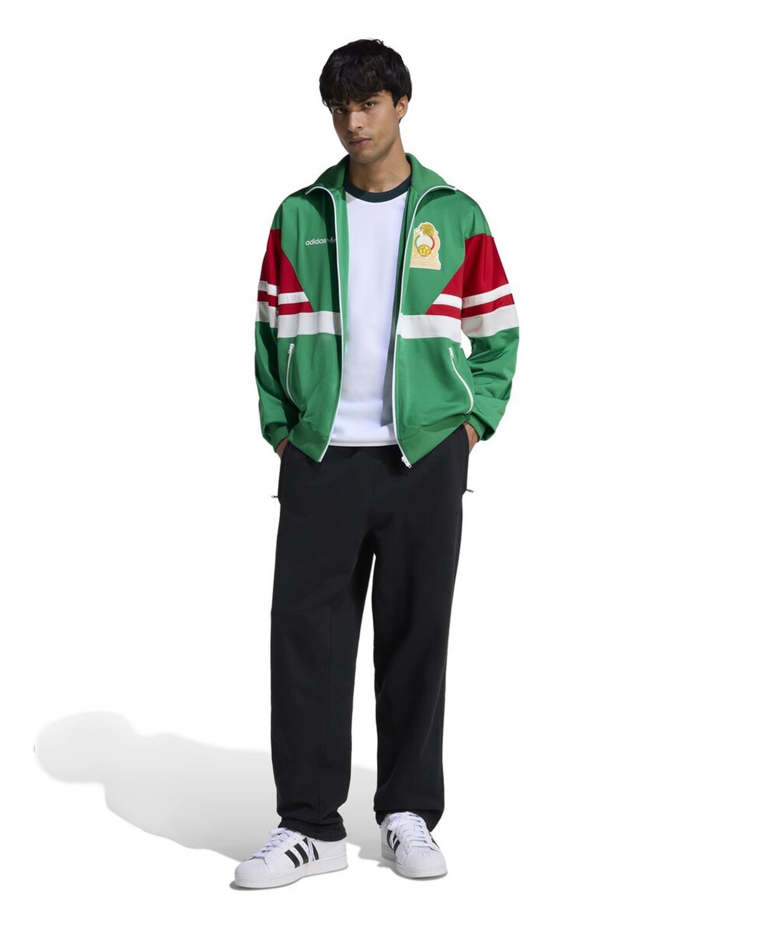 Men's Green Mexico National Team 1986 Bringback Full-Zip Track Jacket