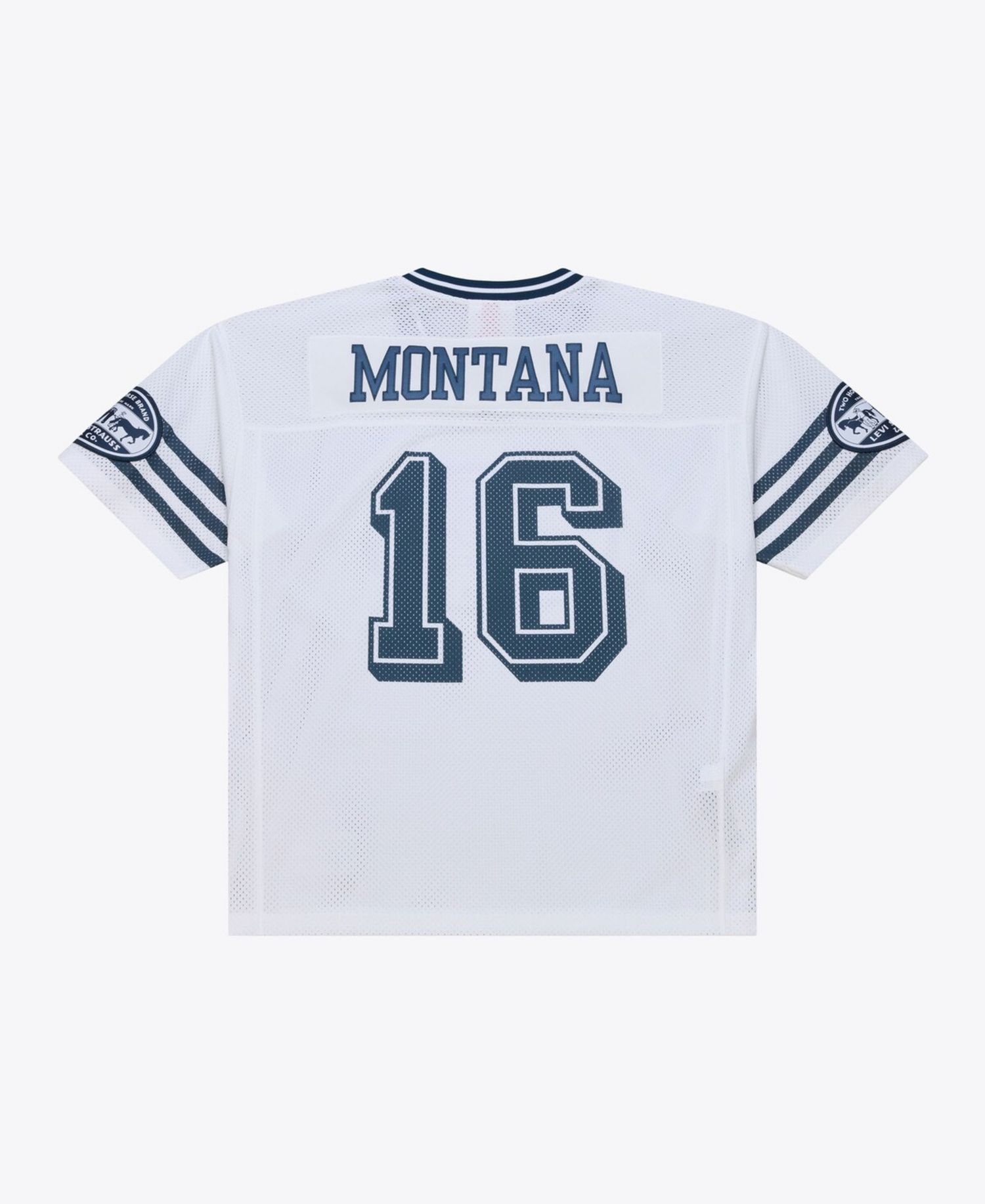 Men's Women's x Levi's Joe Montana White San Francisco 49ers Legacy Jersey