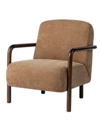 Mid-Century Modern 31.25" Foam Thick Armchair