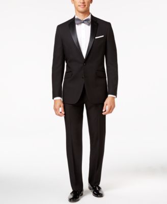 Kenneth Cole Reaction - Slim-Fit Black Tuxedo