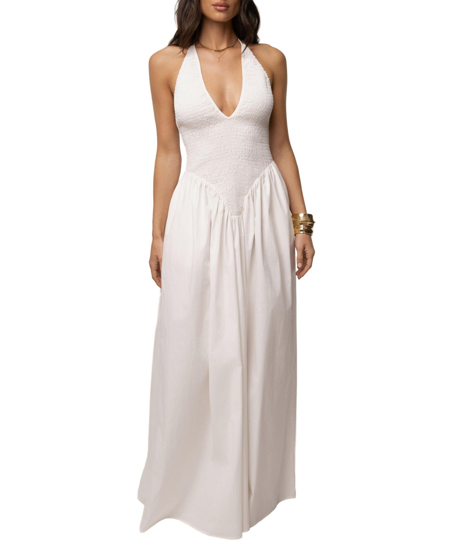 Women's Madrid Halter Maxi Dress