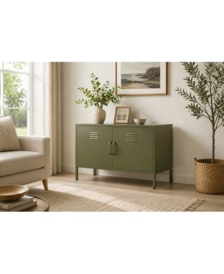 Premium Steel Storage Cabinet with Adjustable Shelves and Leveling Feet