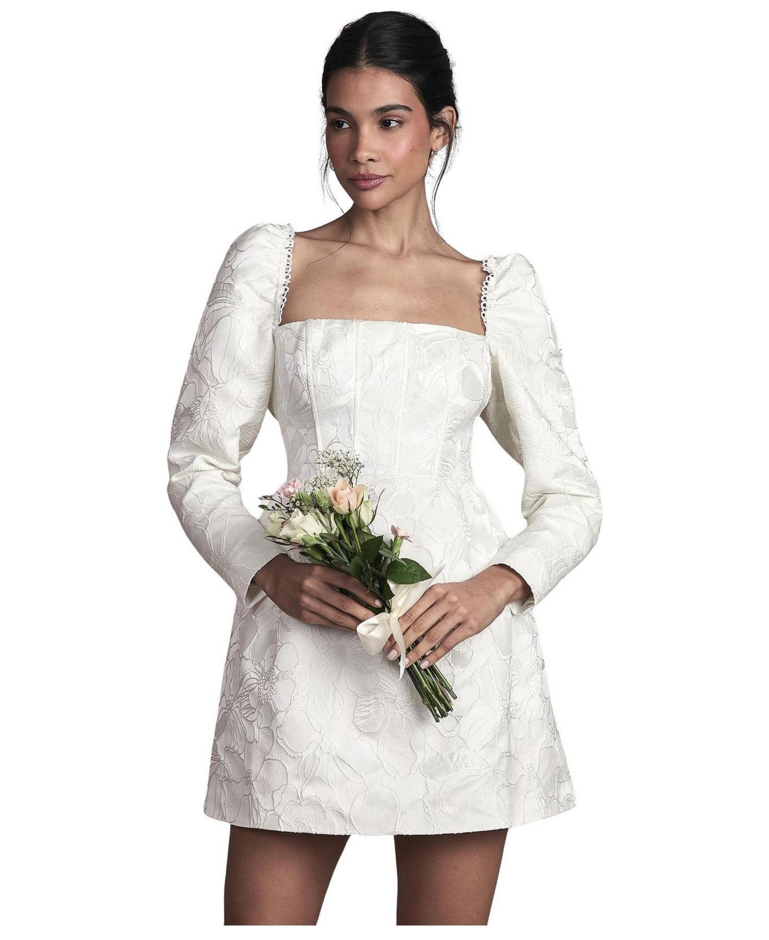 Women's Square Neck Mini Dress