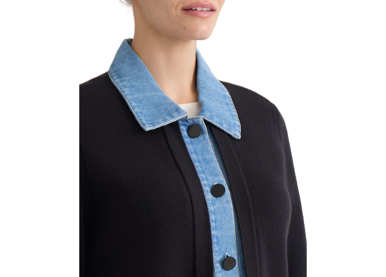 Women's Notch Collar Cardigan