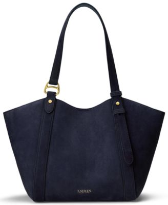 Tasha Small Suede Tote Handbag