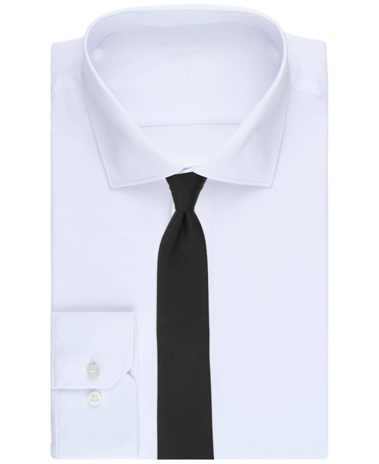 Men's Atlas Chevron Solid Slim Tie