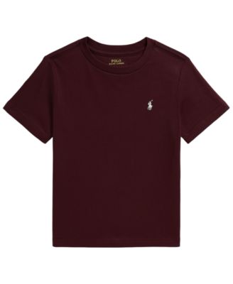 Boys' 2T-7 Cotton Jersey Crewneck T-Shirt