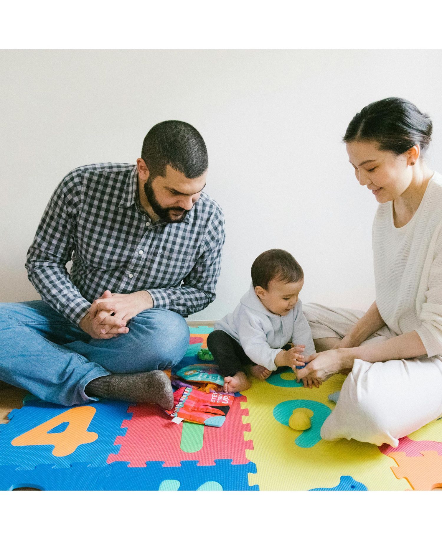 Thick Interlocking Letter Puzzle Foam Exercise Play Mats