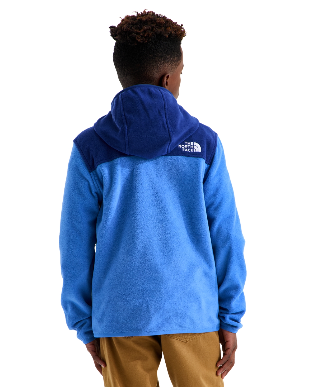 The North Face Boys' and Girls' 7-20 Glacier Long-Sleeve Full-Zip Hooded Jacket