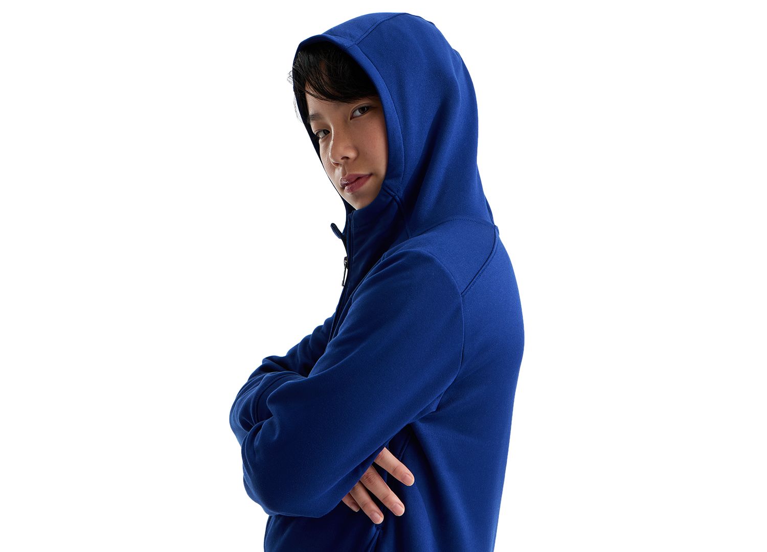 Boys' and Girls' 7-20 Long-Sleeve Full-Zip Hooded Jacket
