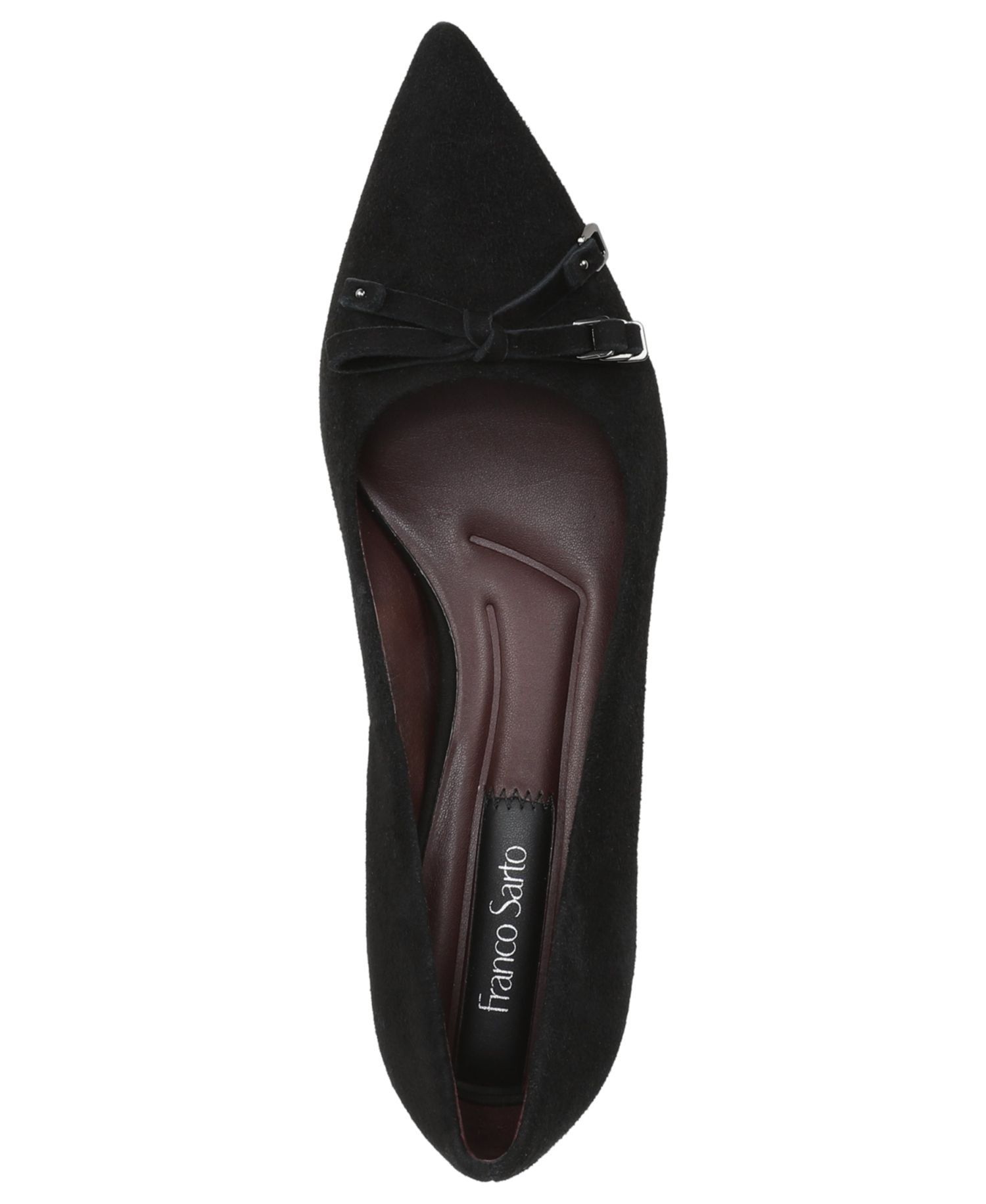 Women's Racer Pump Bow Pointed Toe Pumps