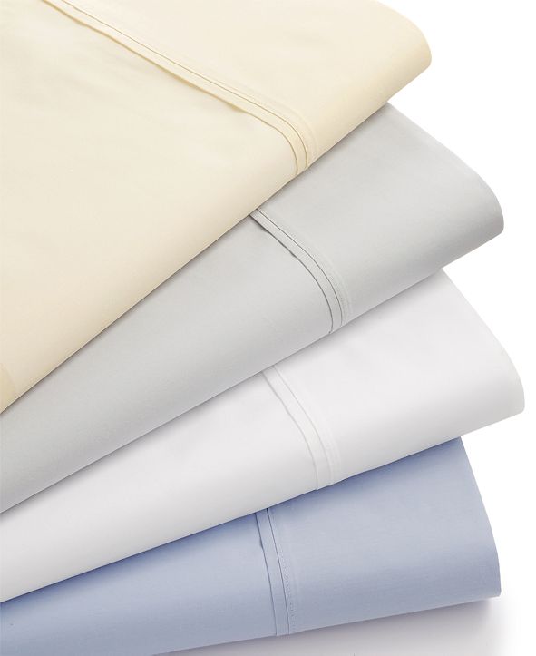 AQ Textiles NuPercale 4Pc Queen Sheet Set, 600 Thread Count Percale
