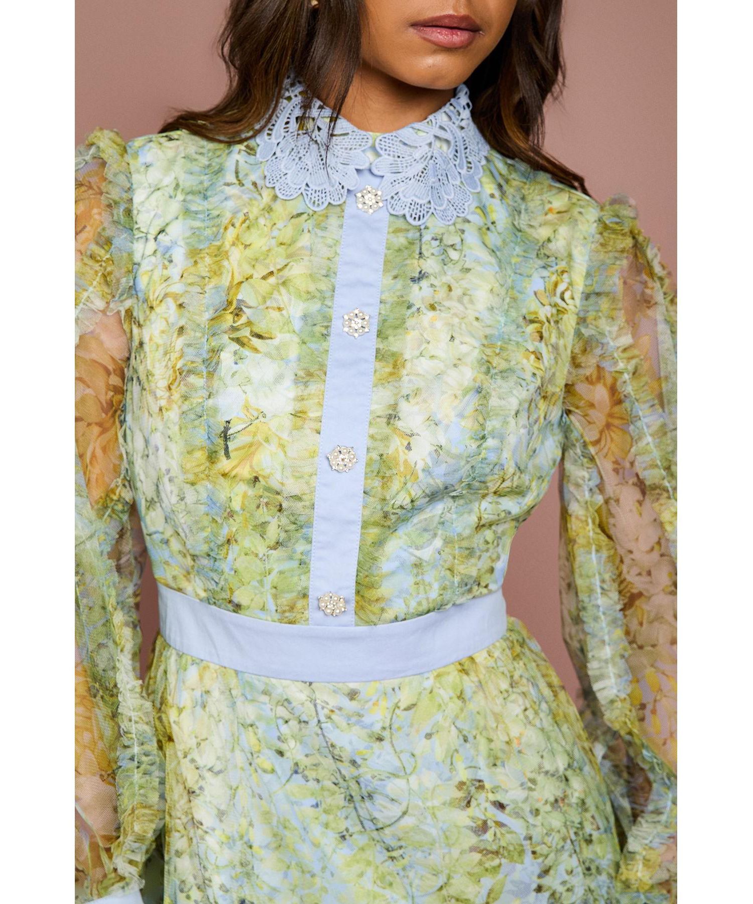 Women's Printed Mini Dress