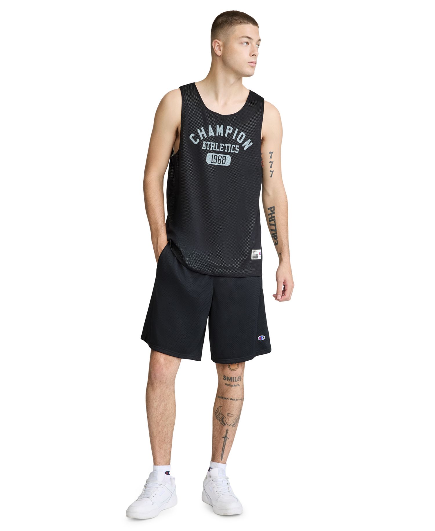 Men's Gridiron Reversible Crewneck Tank Top