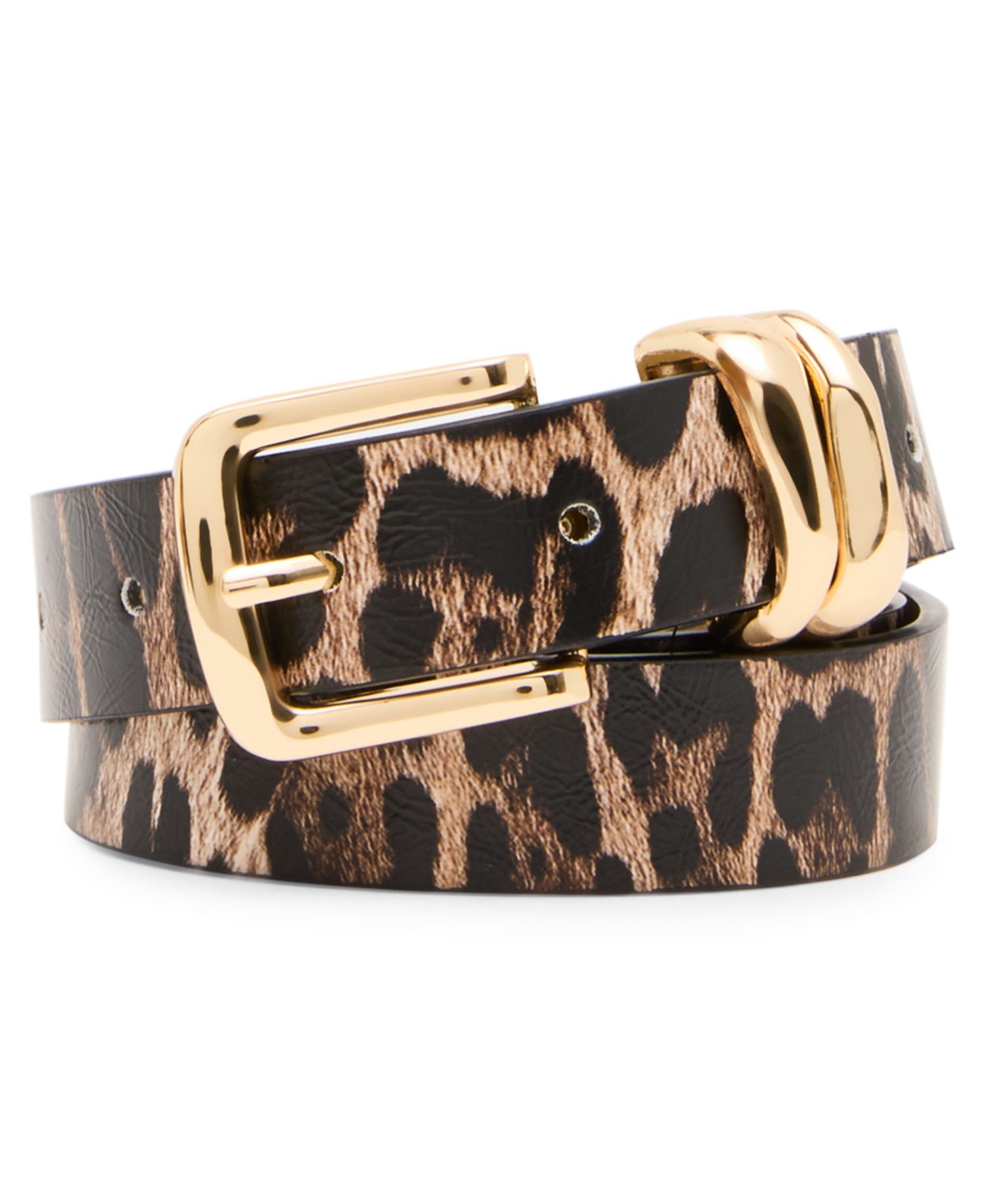 Textured 3-Pack Buckle Belt Set