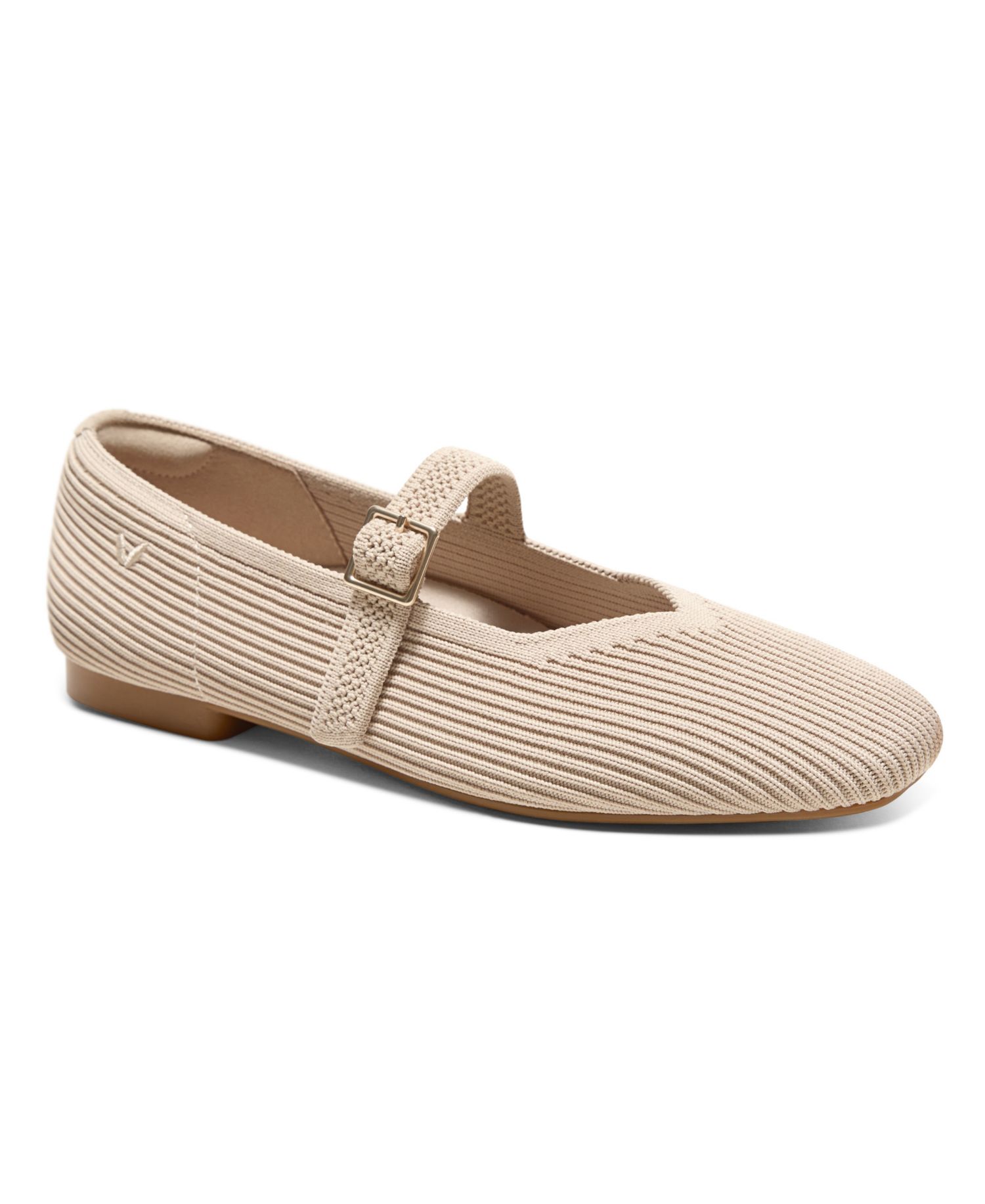 Women's Margot Mary Jane Square-Toe Ballet Flats