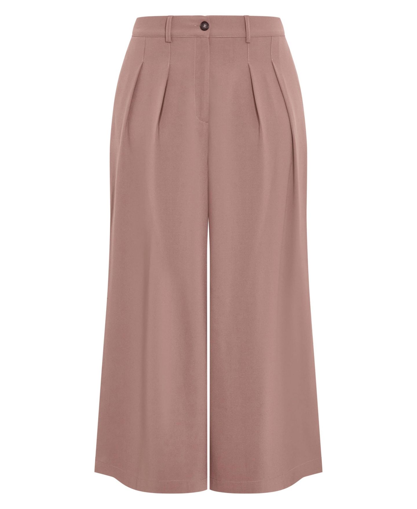 Женские брюки CITY CHIC Abbie Wide Leg, цвет: Коричный — фото 4