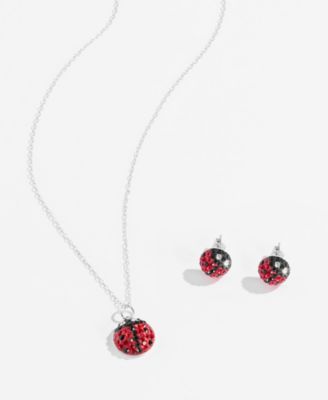 Giani Bernini Ladybug Jewelry Collection in Sterling Silver 