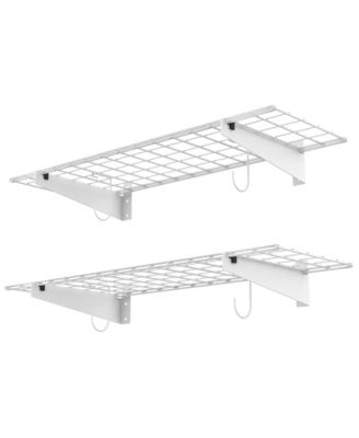 Floating Shelves Wall Mounted Storage Rack Heavy Duty 2 Pack