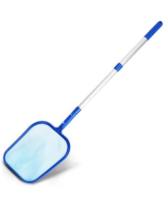 Pool Skimmer Net Telescopic Pole Fine Mesh Leaf