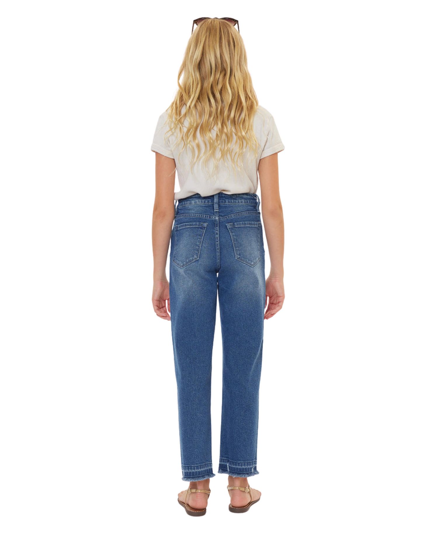 Big Girls Royal High Rise Straight Jeans