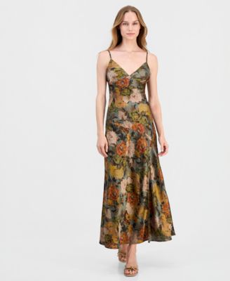 Juniors' Carreta Midi Slip Dress