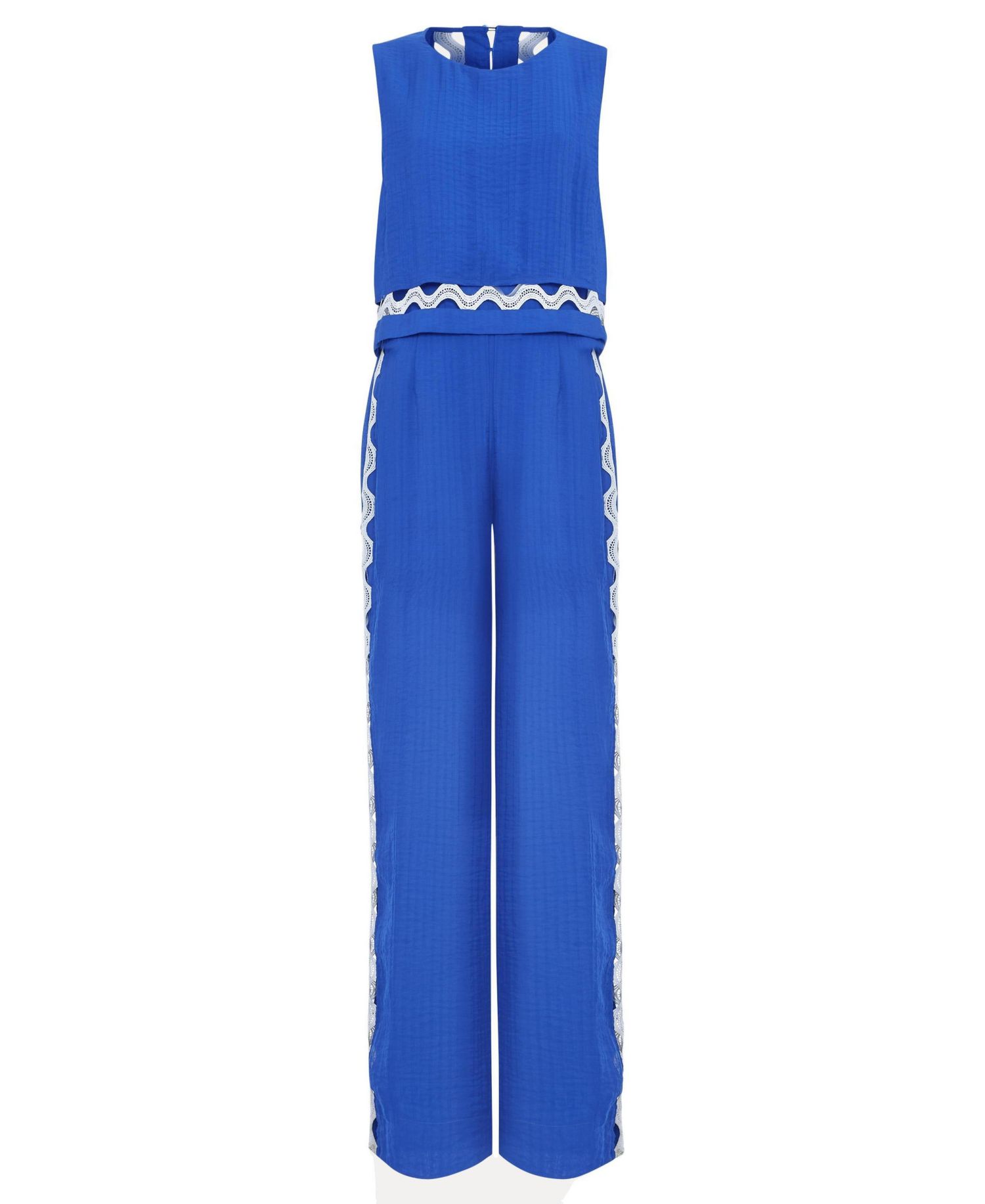 Women's Aubrey Sleeveless Wide Leg Jumpsuit