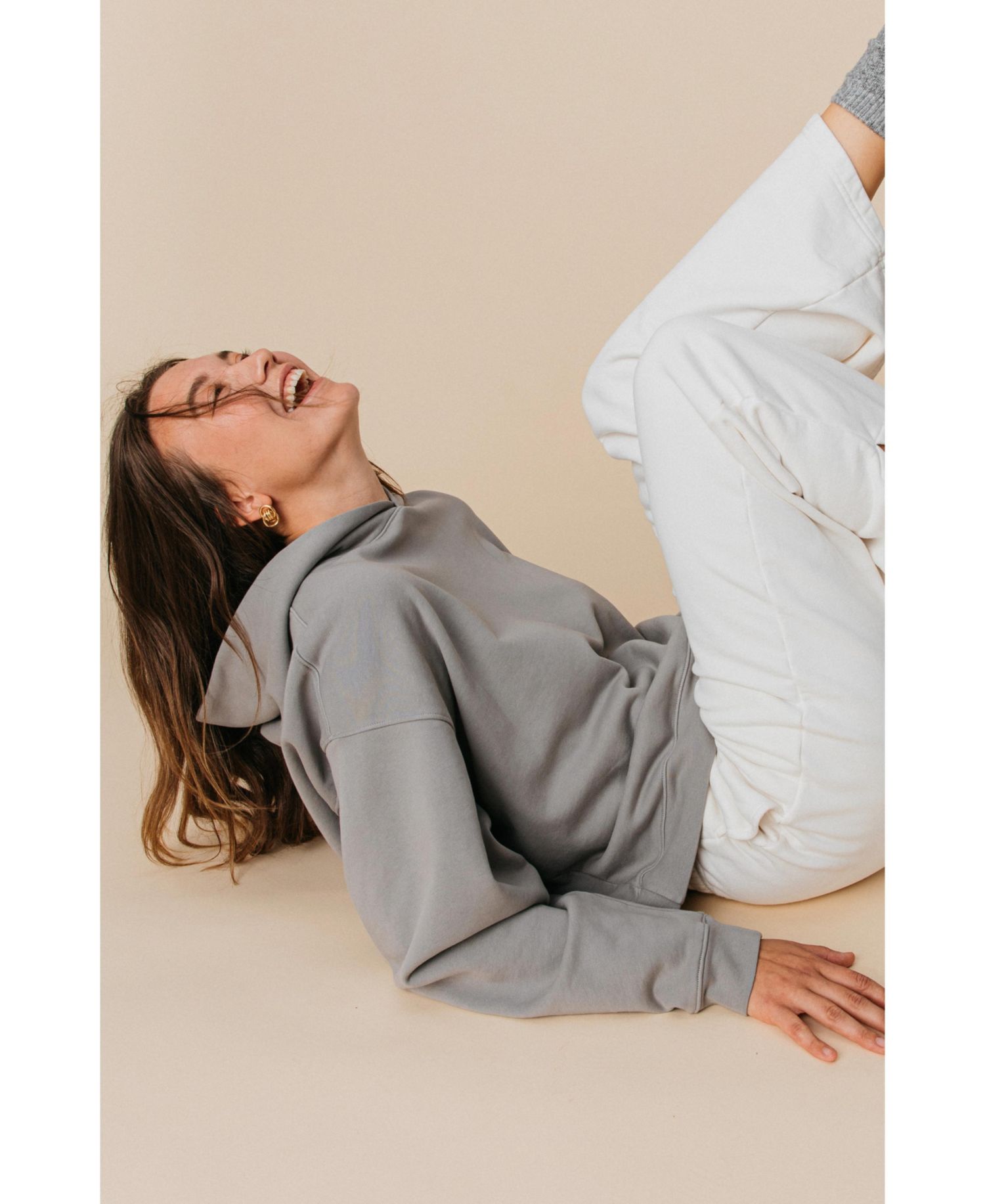 Women’s Organic Cotton Teddy Oversized Hoodie