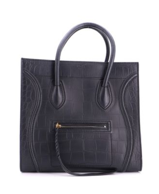 Medium Phantom Bag Embossed Leather
