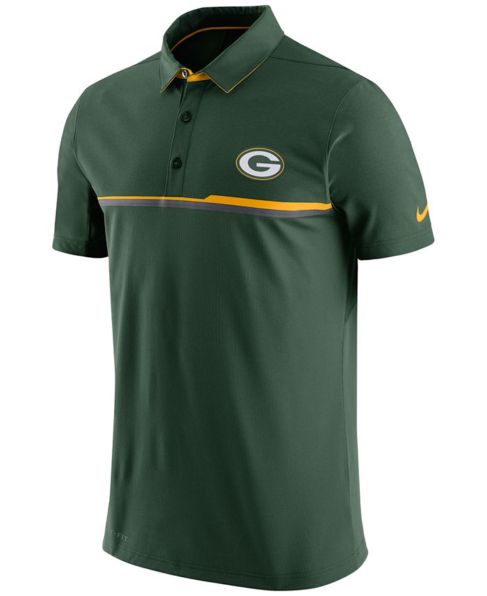 Nike Men's Green Bay Packers Elite Polo Shirt - Macy's