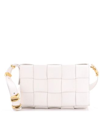 Cassette Crossbody Bag Maxi Intrecciato Grained Leather