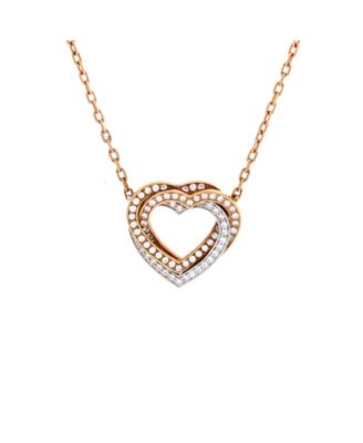 Trinity de Cartier Heart Pendant Necklace