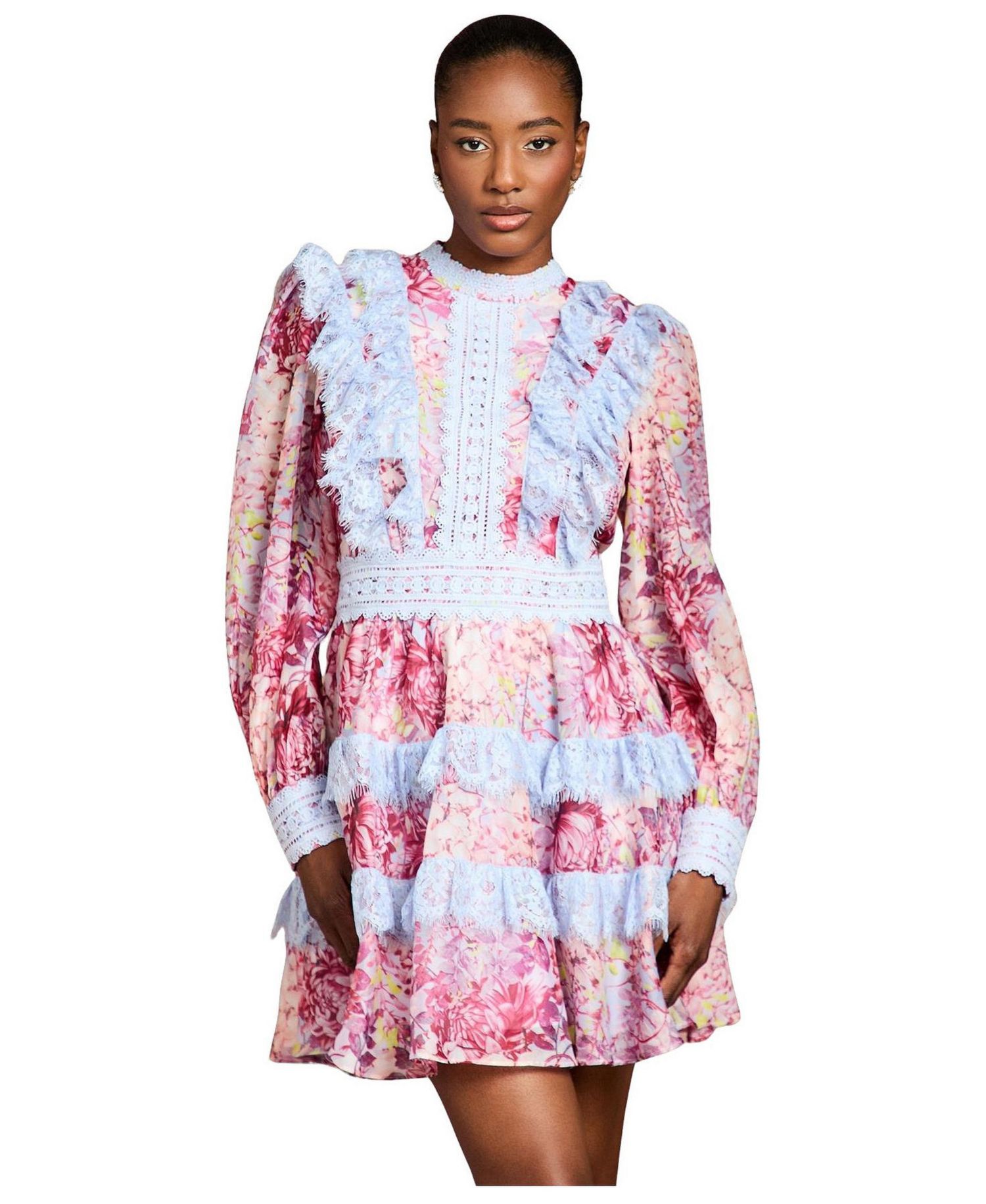 Women's Lace Mini Dress