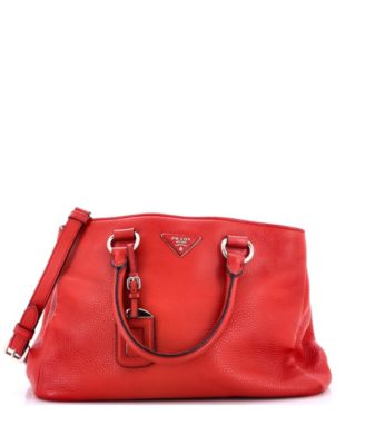 Medium Convertible Shopping Tote Vitello Daino