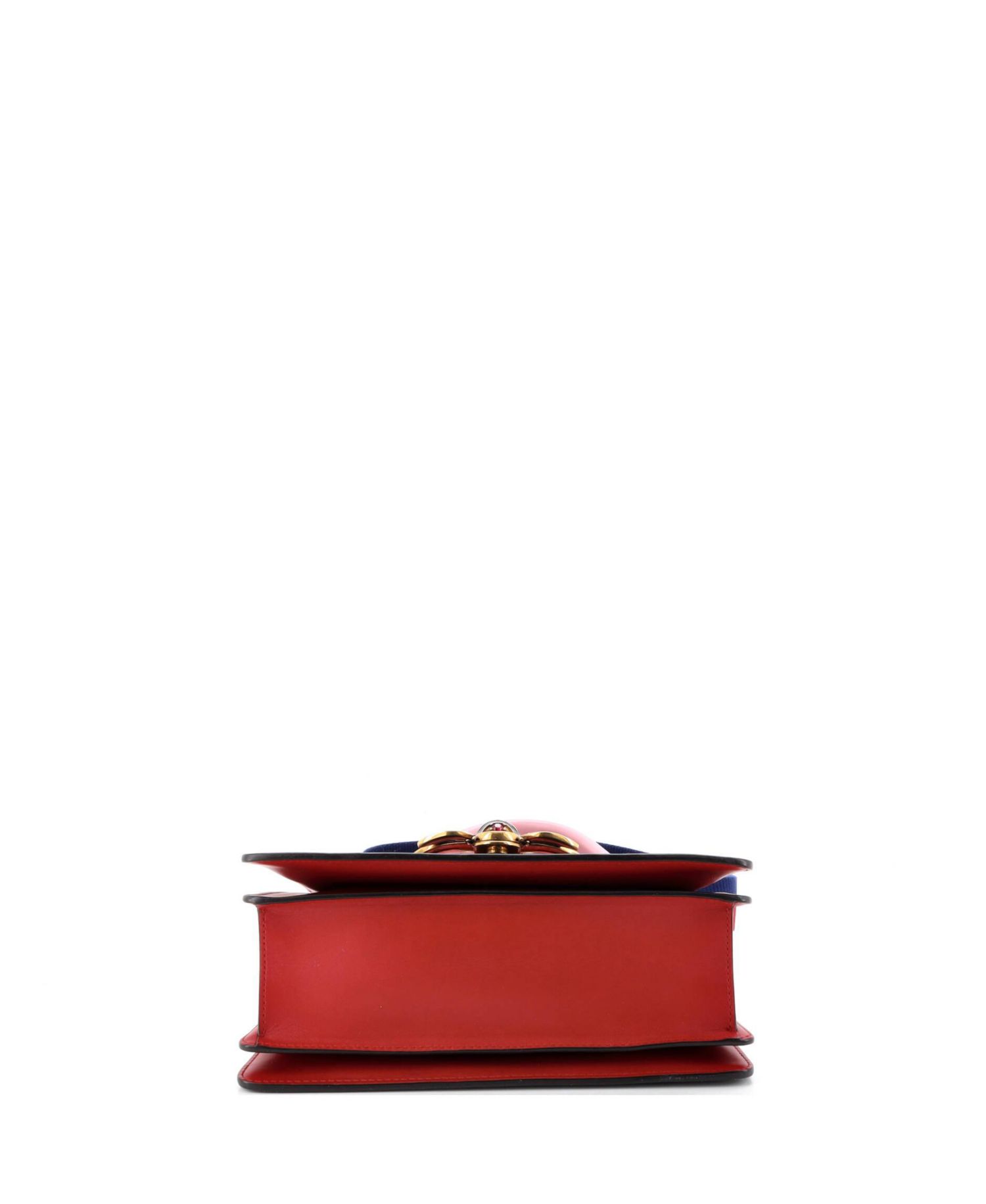 Small Queen Margaret Top Handle Bag Colorblock Leather