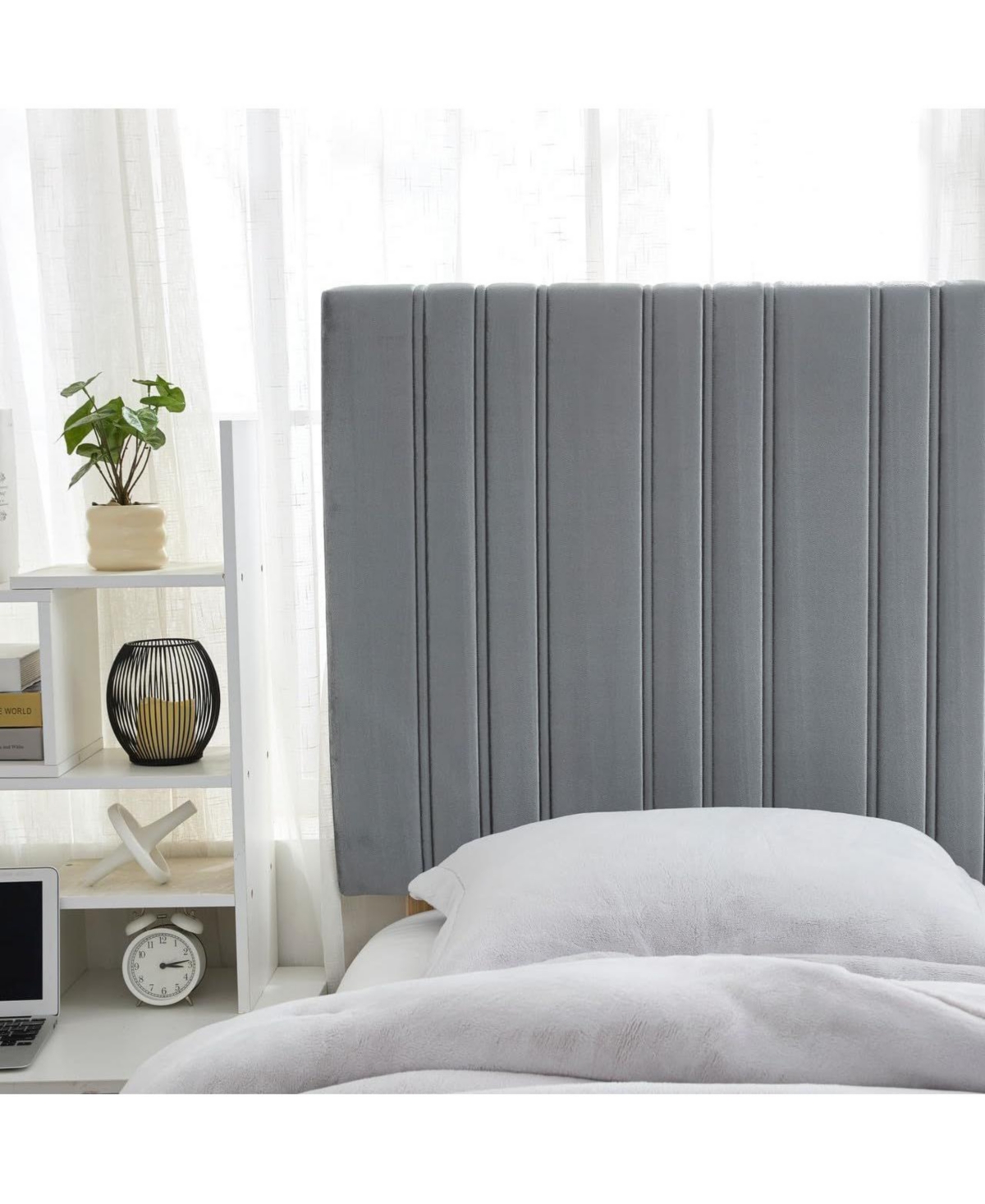 DormCo Tavira Allure Right Side Outlet Headboard - Bedboard Plush