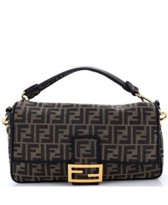 Large Baguette NM Bag Zucca Canvas