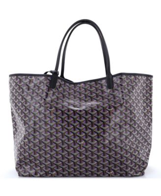 GM Saint Louis Tote Claire Voie Coated Canvas