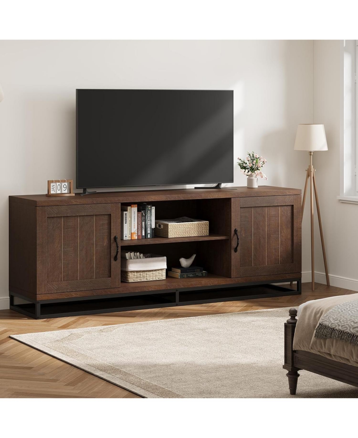 gaomon Tv Stand for TVs, Console with Adjustable