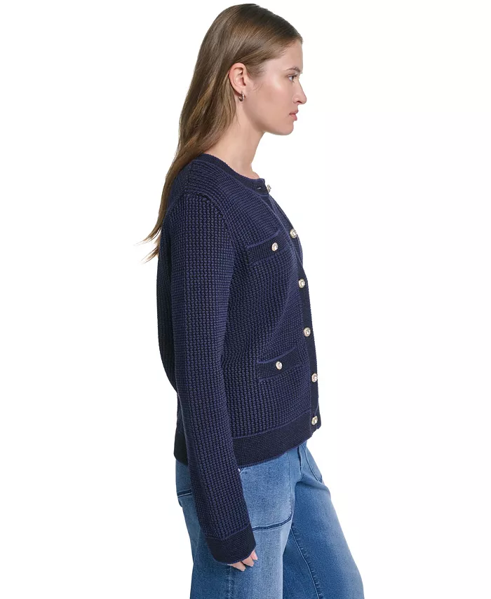 Women's Crewneck Cardigan - thumbnail 10