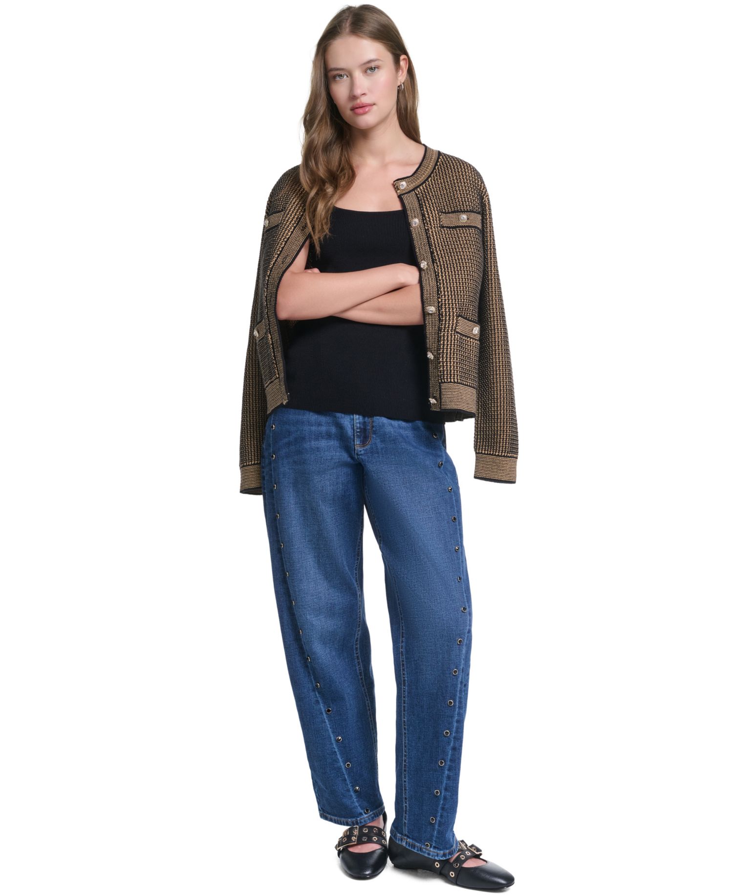 Women's Crewneck Cardigan