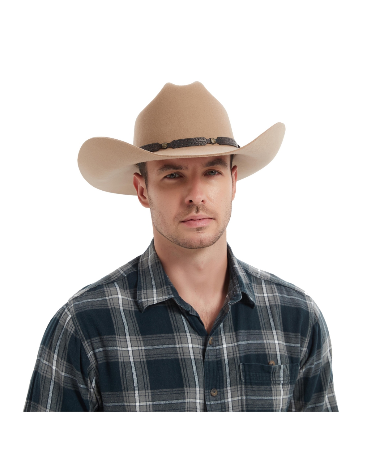 Kanut Sports Unisex Antique leather Windy Cowboy Hat