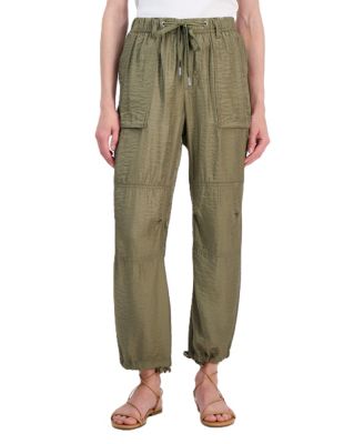Women's Relaxed Straight-Leg Drawstring Pants