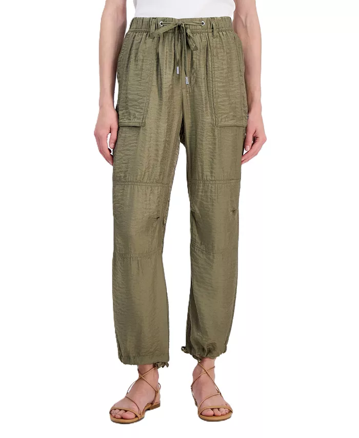 Women's Relaxed Straight-Leg Drawstring Pants