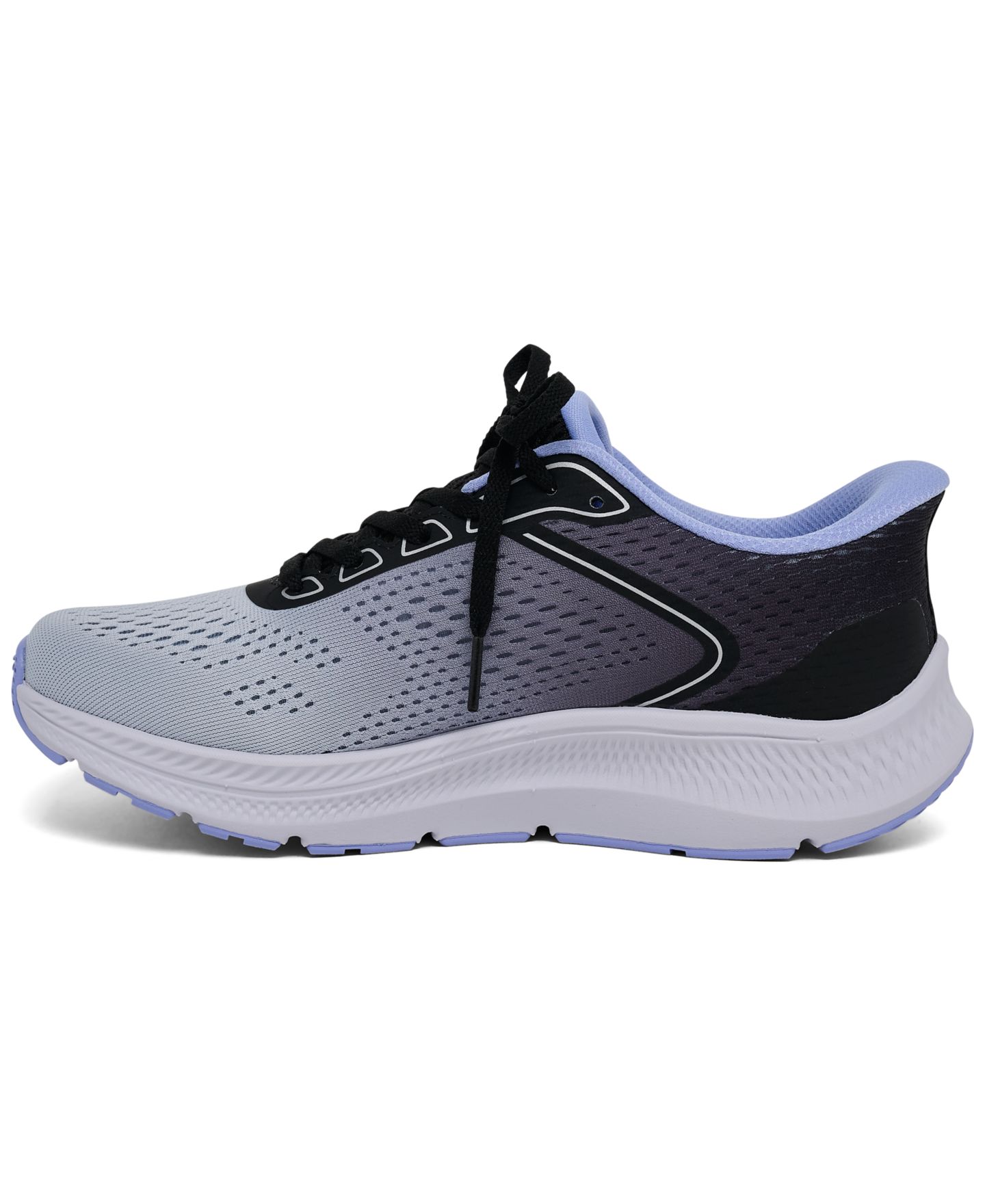Женские кроссовки Skechers Slip-ins: GO RUN Consistent 2.0 - Maywood Running, цвет: Чёрный / Серый — фото 2