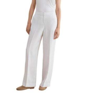 Women's Alessia High-Waist Linen Trousers