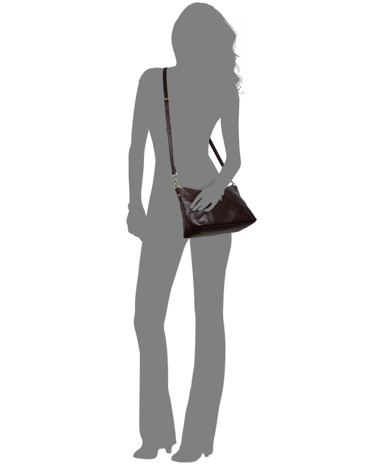 Kolena Medium Suede Slim Shoulder Handbag